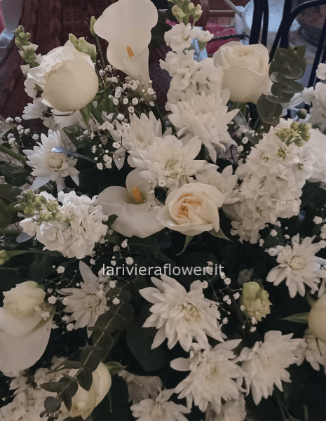 cuscino funebre medio